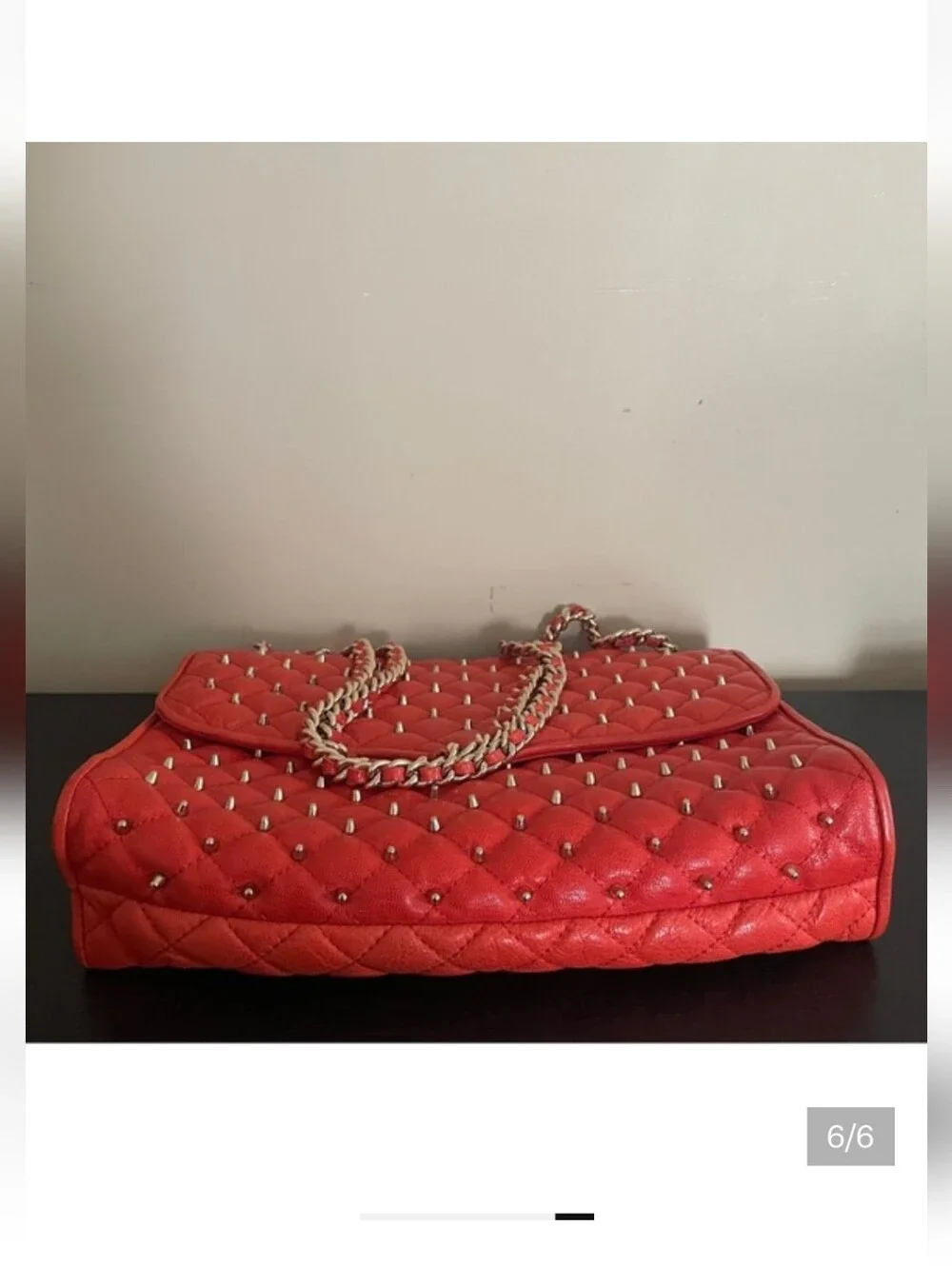 Rebecca Minkoff Coral Quilted Leather Shoulder Bag with Chain Strap